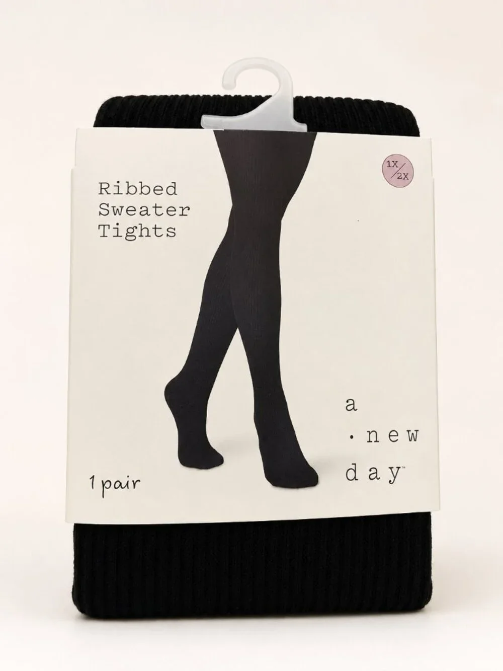 A New Day Women’s Ribbed Sweater Tights 1X/2X NWT